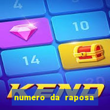 numero da raposa jogo do bicho